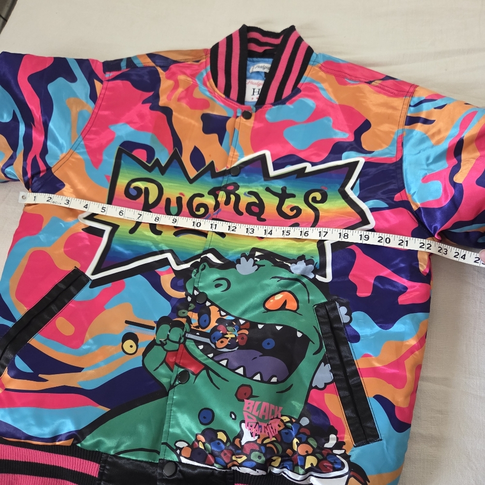 Rugrats Reptar Cereal Jacket Headgear Classics Nostalgia Company Medium - Picture 10 of 12
